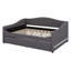 Full Size Upholstered Daybed With Light And Trundle-1320641507