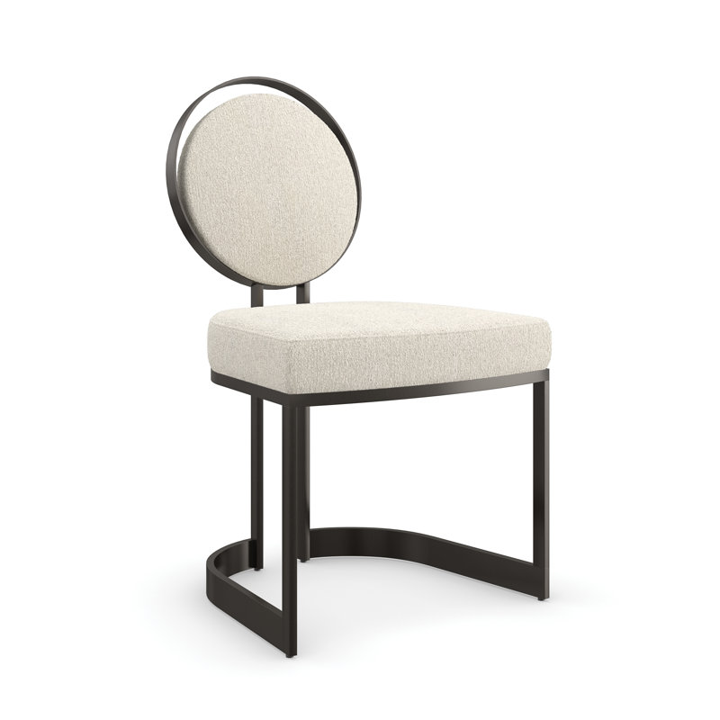 Chaise d'appoint en chocolat La Lune