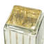 Boîte de rangement décorative en verre D4.9X6.1 "