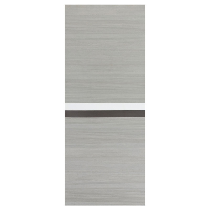 Plaque de porte en mélamine intégrée, aucun assemblage requis, recouverte d'une couche protectrice en mélamine de 2 mm d'épaisseur, écologique, imperméable, résistante à la déformation