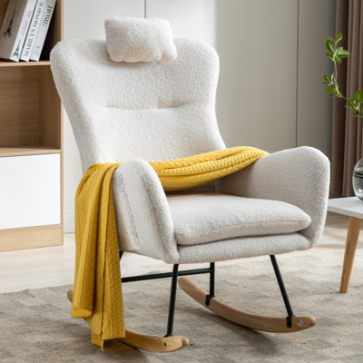 Chaise berçante avec poche