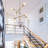 Crownover 6 - Light Dimmable Modern Linear Chandelier