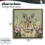 Cadre flottant Spring Abloom Rabbit, design par Sara G. Designs-280107816-280107823