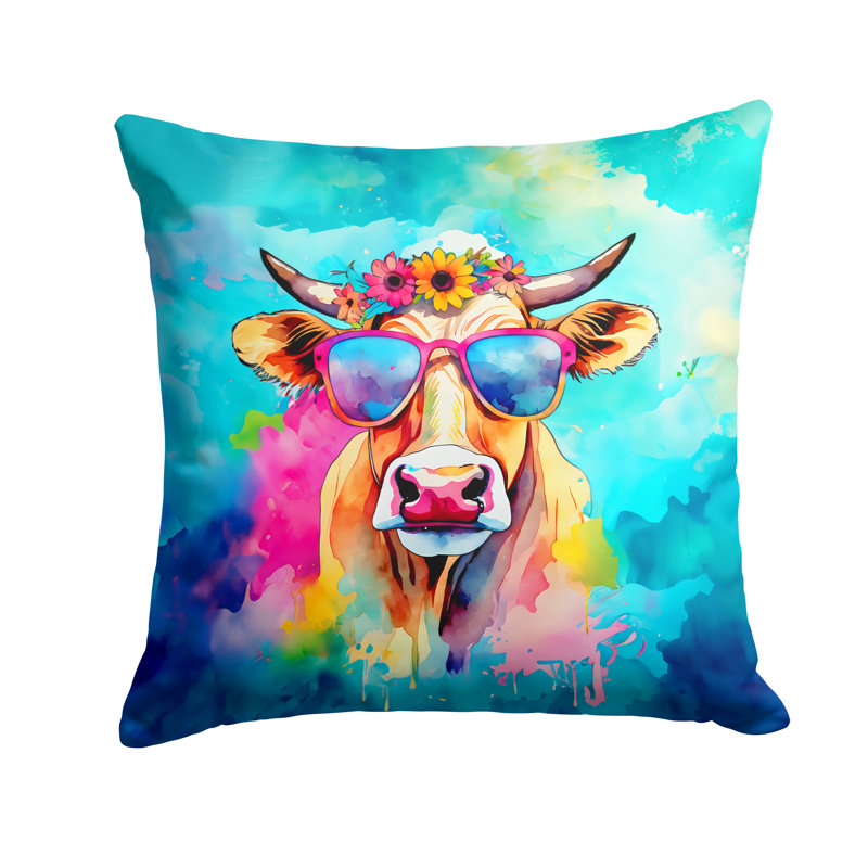 Coussin Hippie, H 18 po x l 18 po