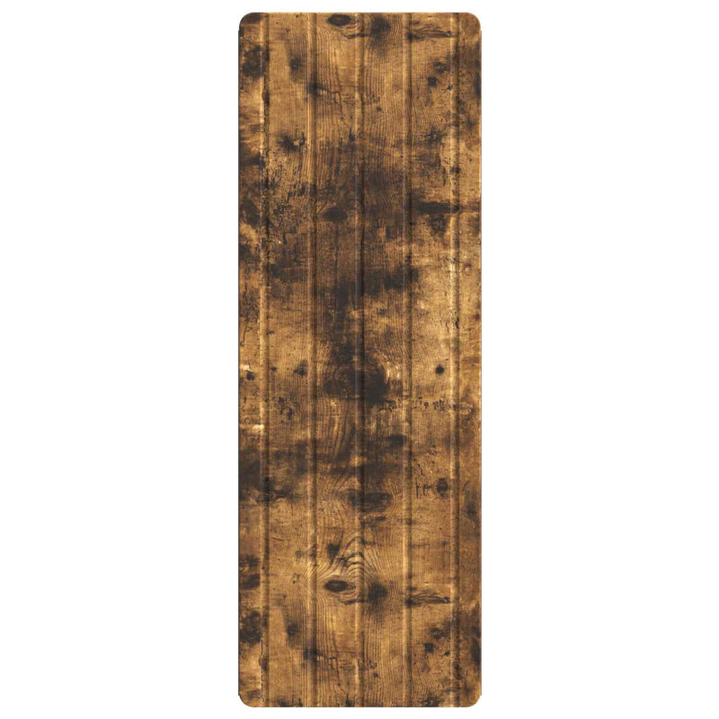 1 -Door Rectangle Accent Cabinet, Smoked Oak