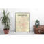 Indianapolis City Map - Unframed Print-24705878