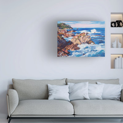 Bolog David Lloyd Glover  CENTRAL COAST AT CARMEL Canvas Art