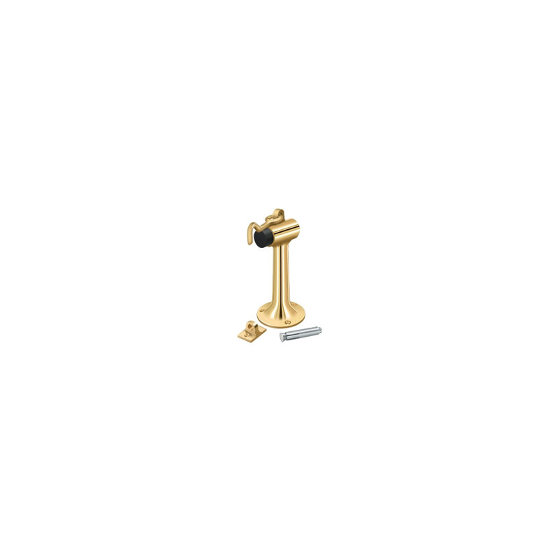 Door Stop, PVD Polished Brass