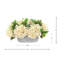 Arrangement d'hortensias et de sédums