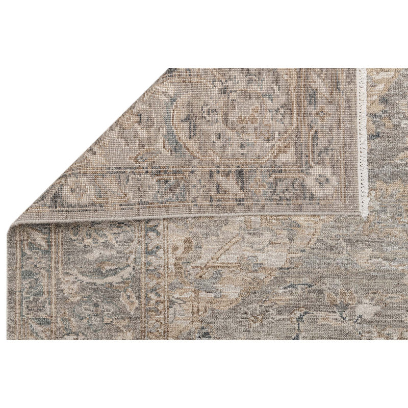 Handmade Silk and Wool Area Rug, Rectangle 5' x 8'