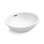 Perfect Under-Mount Basin, Soft Oval with Overflow, Glazed