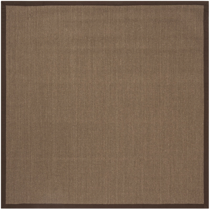 Tapis en fibres de sisal Monastiri, Carré 6 pi