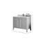 Meuble-lavabo simple en albâtre Nashville-112691852