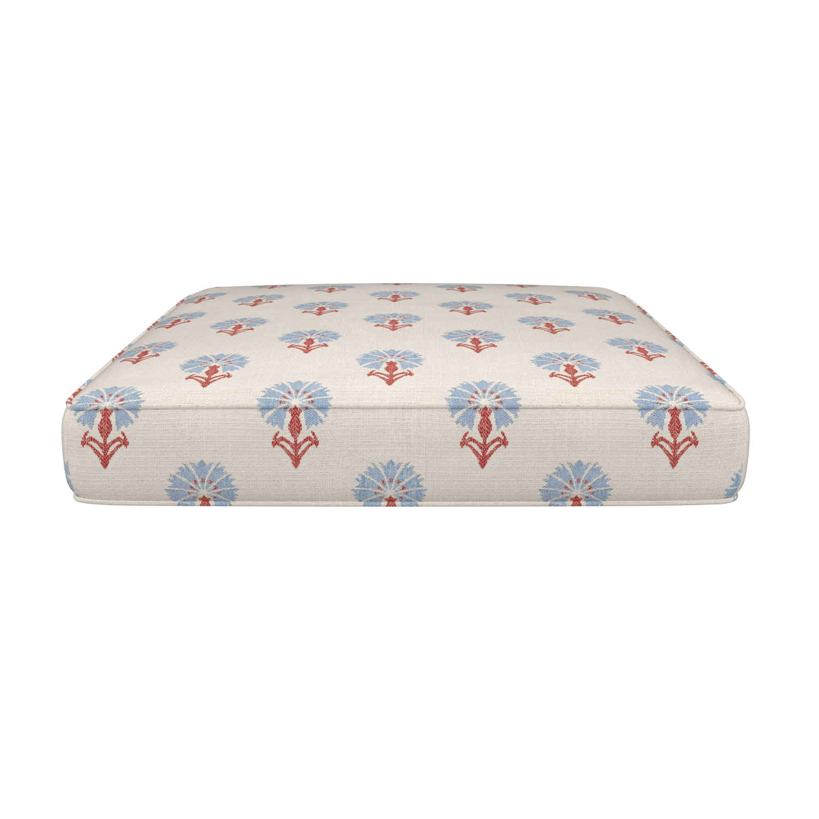 Amala 18" Sunbrella® Seat Cushion, Sunbrella® Mira Bluebell