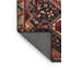 Tapis jaune clair/marron/noir Maen-1189766390