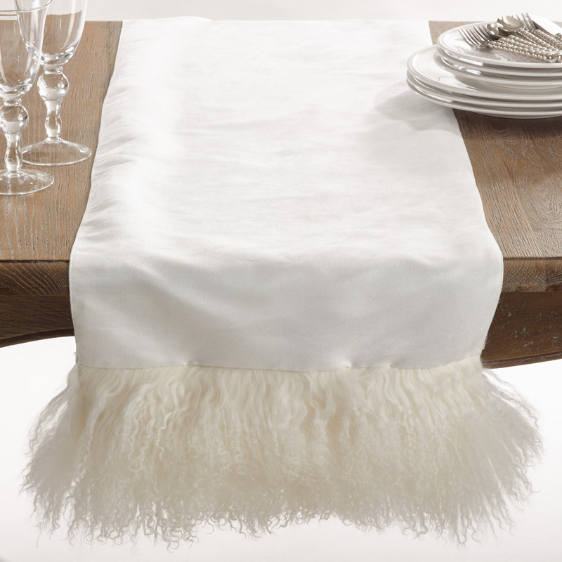Blankenship Table Runner, Ivory