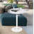 Steel Top End Table