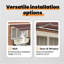 Brayden Studio 200cm D Retractable Door / Window Awning-705629448-705629440