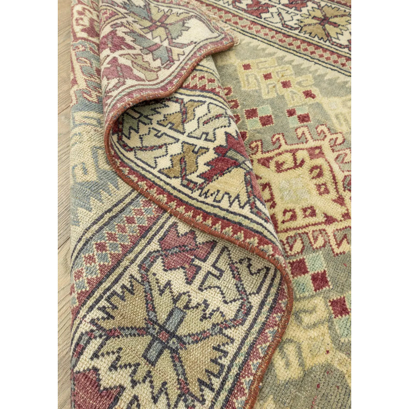 Tapis en laine tissé à la main Vidar