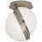 Brut Glass Flush Mount-59934238