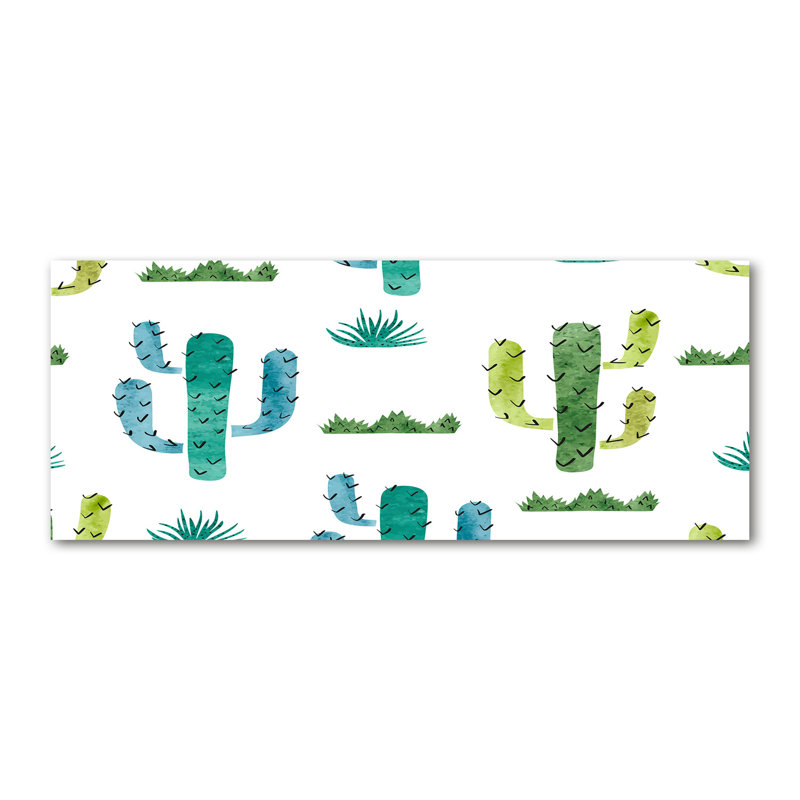 Cacti - Wrapped Canvas Print, Canvas, 50cm H x 125cm W