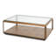 Gilbert Glass Cocktail Table