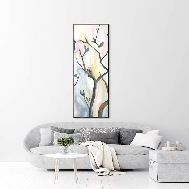 Morning Meeting II Print by Bella Lane, Image Gel Brush, 99.5" H x 37.5" W x 1.5" D