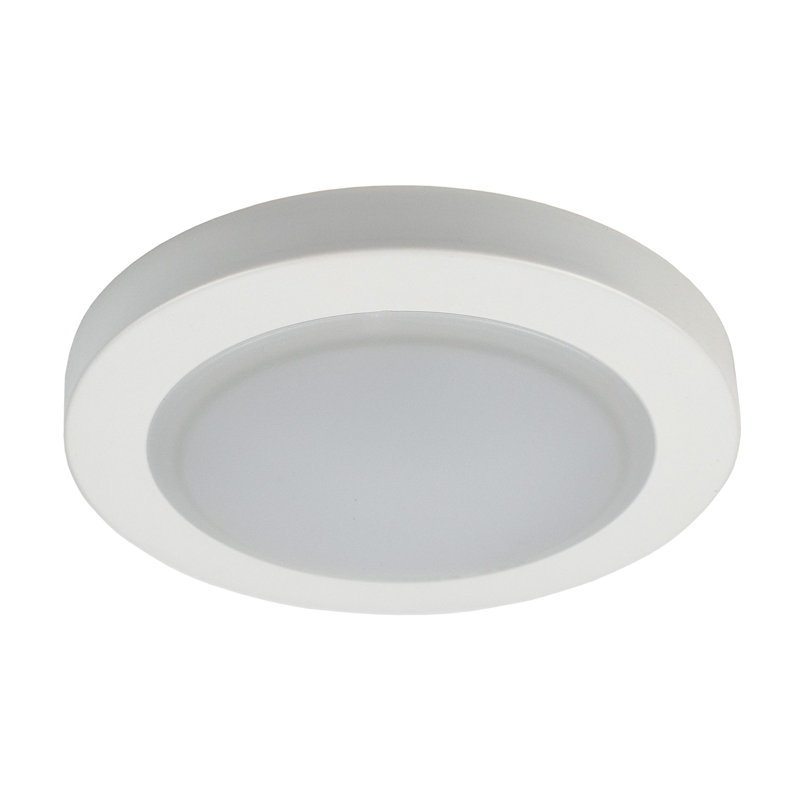 Jefferson Place LED Flush Mount, White