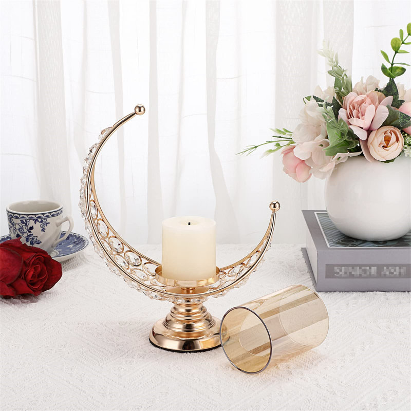 Glass Candlestick