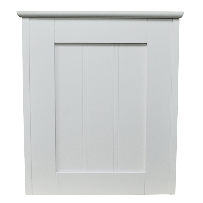 Ireton Wood Cabinet Laundry Hamper with Handles