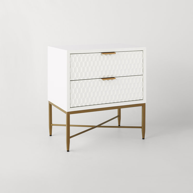 Capra 24'' W Nightstand, White