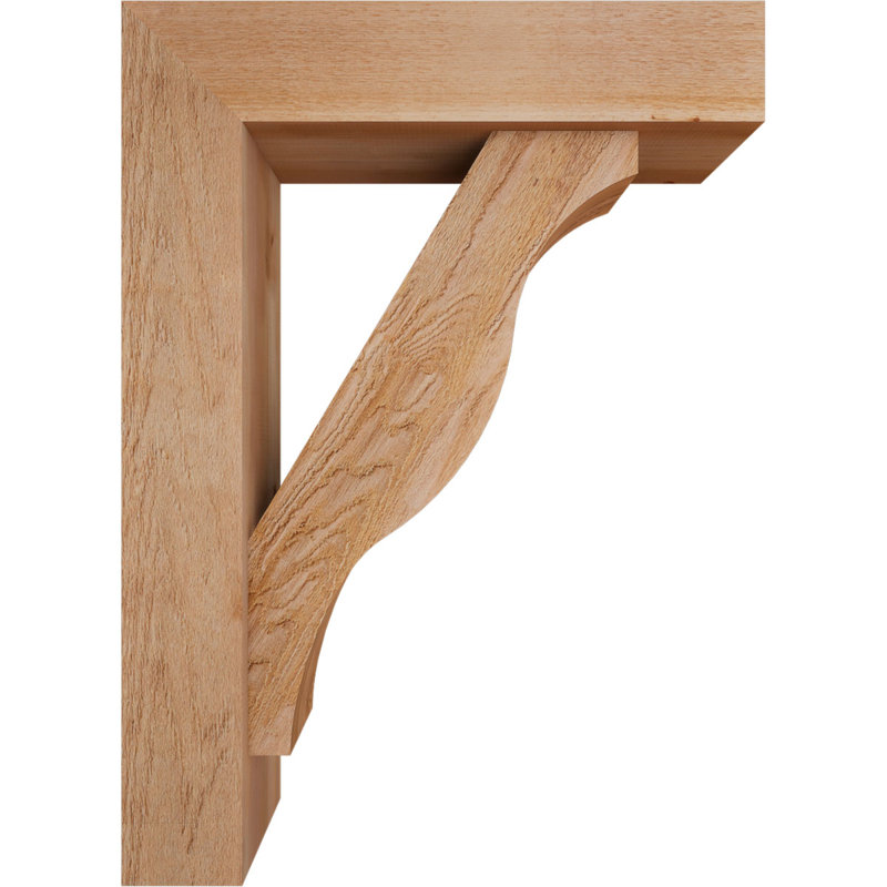 Support pour scie rugueuse avec support décalé, l 8 po x P 32 po x H 44 po, cèdre rouge de l'Ouest, 44 x 32