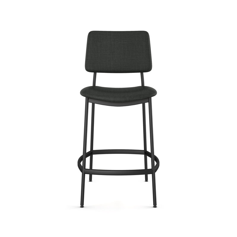 Loreno Counter Stool, Black, Black