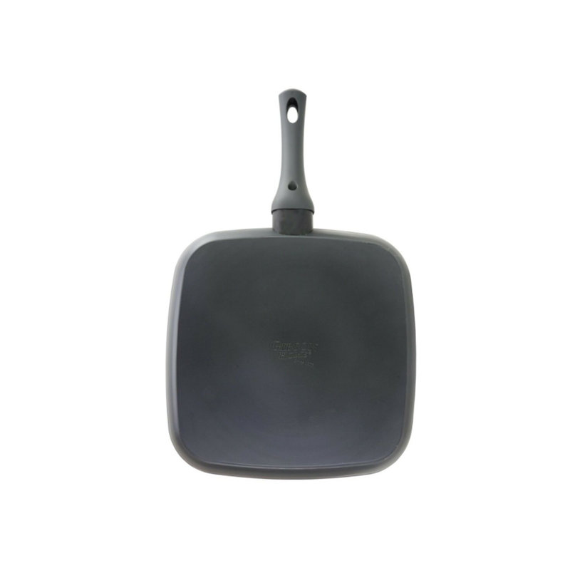 Poêle gril carrée antiadhésive en aluminium 9,5 po Lexi Home