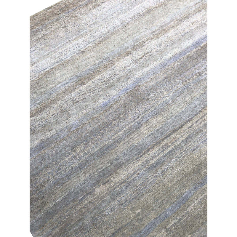 Zhaire One-of-a-Kind 7'11" X 9'11" Hand Knotted Area Rug