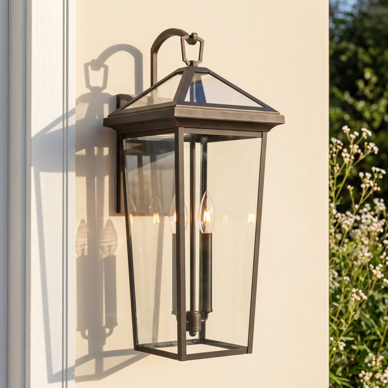 Caliana Aluminium LED Wall Light, Oil Rubbed Bronze, 4