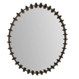Pira Round Iron Mirror