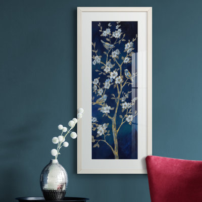 Moonlight Rose Garden I - cadre photo, reproduction d'art
