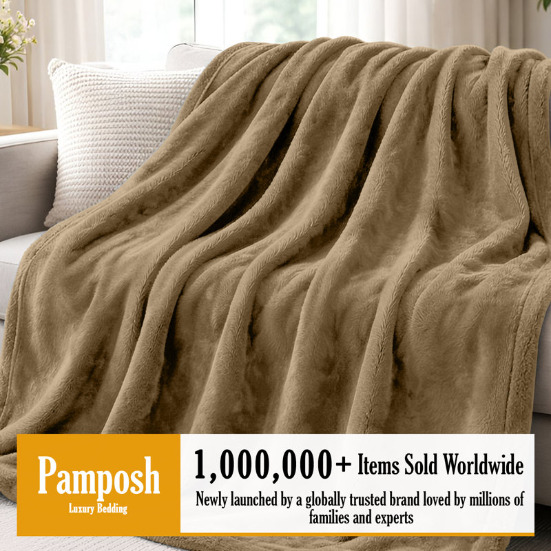 Machine Woven Throw Blanket, 130cm x 150cm