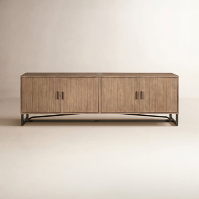 Lopez 79" Pine Entertainment Center