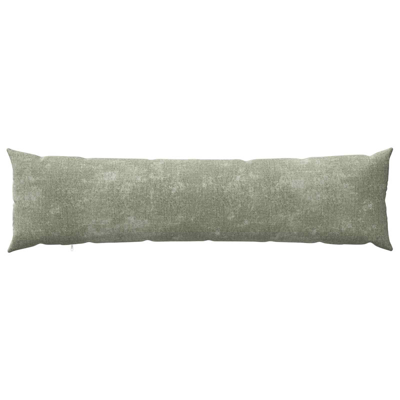  Cushion Cover HEERLEN Chenille Fabric Modern Pillow Decorative Case, 1, 145 cm W x 40 cm D, Green