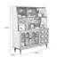 Buffet en bois massif noir