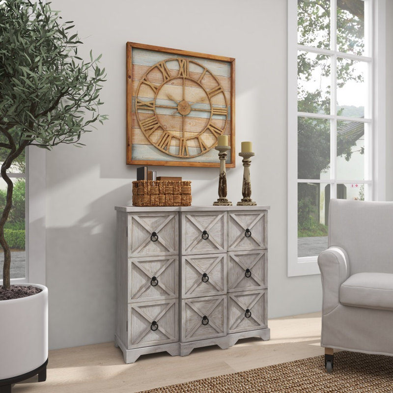 Nykeshia Wood Wall Clock