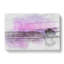 Lone Tree Under A Purple Sunrise In Abstract - Wrapped Canvas Print-55311727