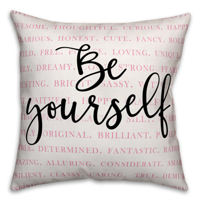 Coussin Be Yourself Be Yourself