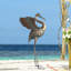 Statue de jardin Orlee Crane-62468148