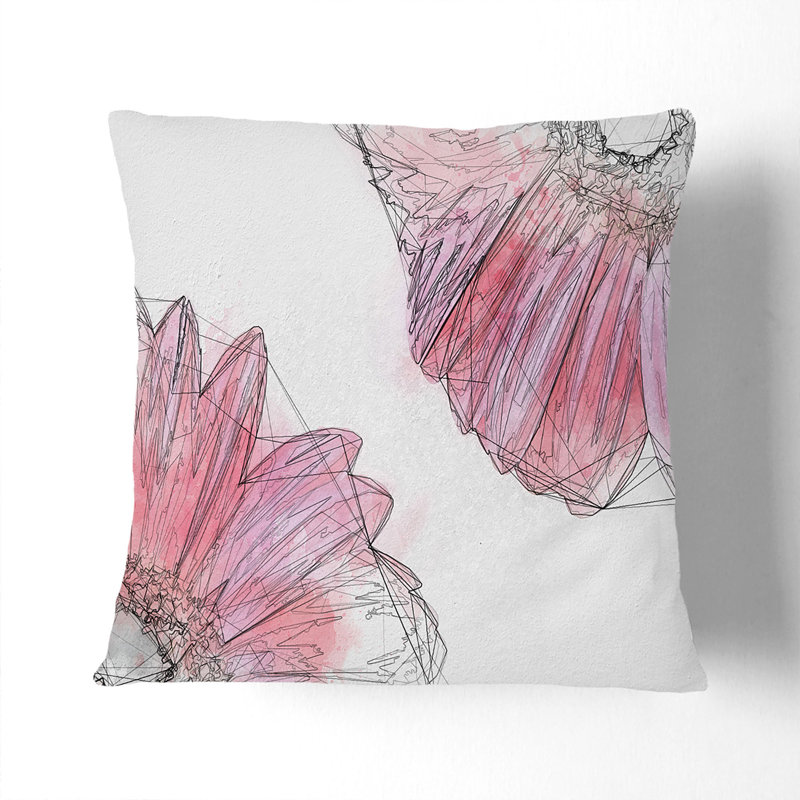 Square Cushion, 55cm H x 55cm W x 20cm D, Black