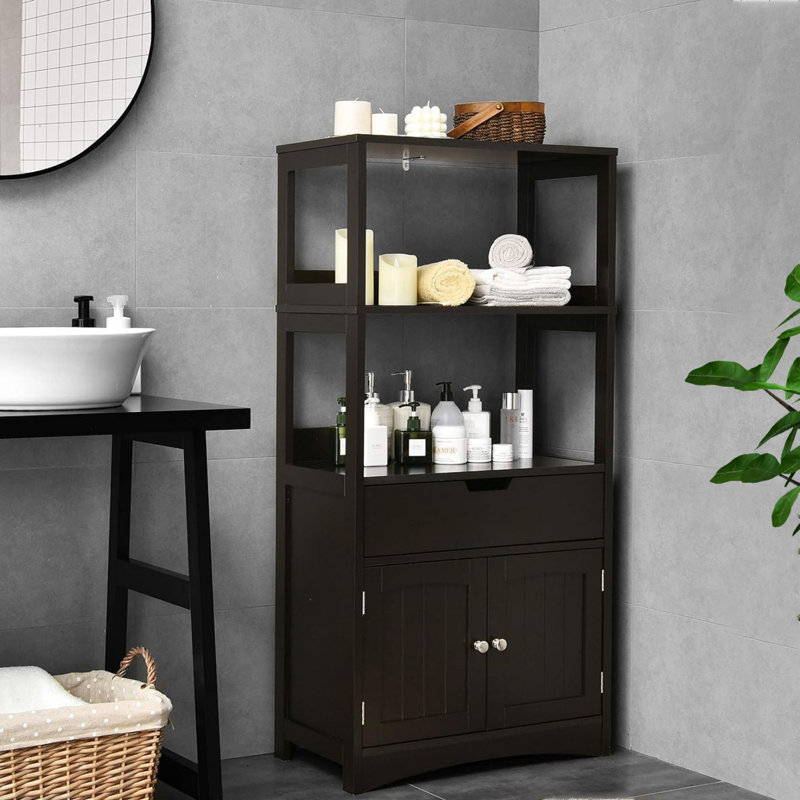 Grossi Bathroom Cabinet, Espresso