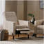 Canapé inclinable en tissu Mid-Century-1391698629