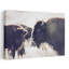 Bison, art mural contemporain abstrait-129139842